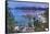 California, Lake Tahoe. Lake Overview at Sunrise-Jaynes Gallery-Framed Stretched Canvas