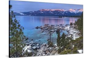 California, Lake Tahoe. Lake Overview at Sunrise-Jaynes Gallery-Stretched Canvas