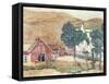 California Landscape, C.1916-Anne Millay Bremer-Framed Stretched Canvas