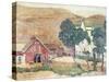 California Landscape, C.1916-Anne Millay Bremer-Stretched Canvas
