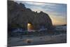 California. Last Light Through the Arch at Pfeiffer Big Sur State Park-Judith Zimmerman-Mounted Photographic Print