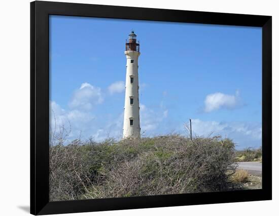 California Lighthouse, Aruba, ABC Islands-alfotokunst-Framed Photographic Print