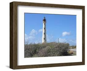 California Lighthouse, Aruba, ABC Islands-alfotokunst-Framed Photographic Print