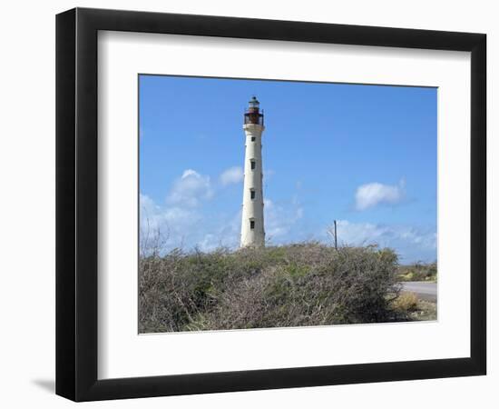 California Lighthouse, Aruba, ABC Islands-alfotokunst-Framed Photographic Print