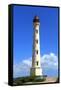 California Lighthouse in Aruba-HHLtDave5-Framed Stretched Canvas