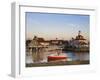 California, Long Beach, Shoreline Village Boardwalk, USA-Walter Bibikow-Framed Photographic Print