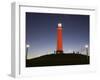 California, Long Beach, Shoreline Village Lighthouse, Evening, USA-Walter Bibikow-Framed Photographic Print