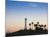 California, Long Beach, Shoreline Village Lighthouse, USA-Walter Bibikow-Mounted Photographic Print