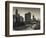 California, Los Angeles, Downtown and Rt, 110 Harbor Freeway, USA-Walter Bibikow-Framed Photographic Print