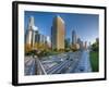 California, Los Angeles, Downtown, USA-Alan Copson-Framed Photographic Print