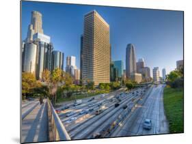 California, Los Angeles, Downtown, USA-Alan Copson-Mounted Photographic Print
