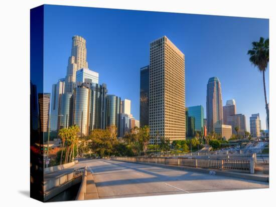 California, Los Angeles, Downtown, USA-Alan Copson-Stretched Canvas