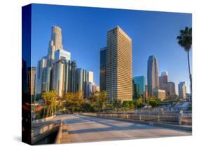 California, Los Angeles, Downtown, USA-Alan Copson-Stretched Canvas