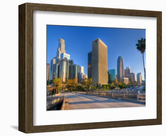 California, Los Angeles, Downtown, USA-Alan Copson-Framed Photographic Print