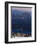 California, Los Angeles, Downtown View from Baldwin Hills, Dawn, USA-Walter Bibikow-Framed Photographic Print