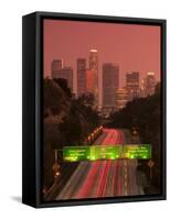 California, Los Angeles, Route 110, USA-Alan Copson-Framed Stretched Canvas