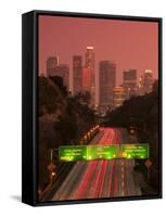 California, Los Angeles, Route 110, USA-Alan Copson-Framed Stretched Canvas