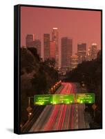 California, Los Angeles, Route 110, USA-Alan Copson-Framed Stretched Canvas