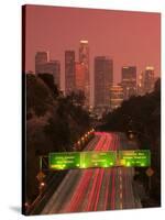 California, Los Angeles, Route 110, USA-Alan Copson-Stretched Canvas