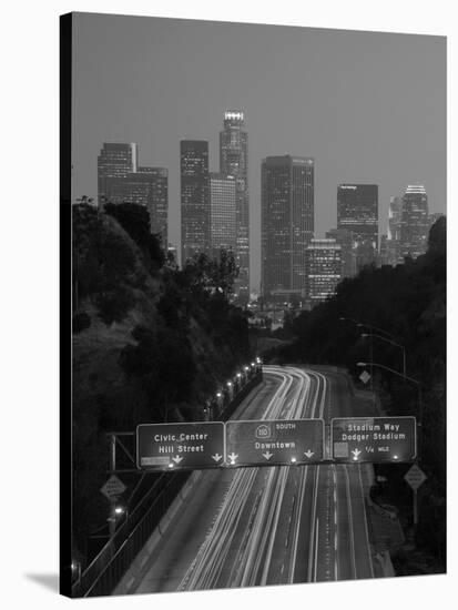 California, Los Angeles, Route 110, USA-Alan Copson-Stretched Canvas