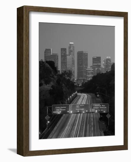 California, Los Angeles, Route 110, USA-Alan Copson-Framed Photographic Print