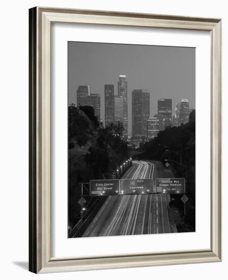 California, Los Angeles, Route 110, USA-Alan Copson-Framed Photographic Print