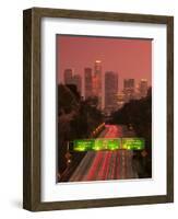 California, Los Angeles, Route 110, USA-Alan Copson-Framed Photographic Print