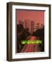 California, Los Angeles, Route 110, USA-Alan Copson-Framed Photographic Print