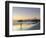 California, Los Angeles, Santa Monica Beach, Pier and Ferris Wheel, USA-Michele Falzone-Framed Photographic Print