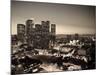 California, Los Angeles, Skyline of Downtown Los Angeles, USA-Michele Falzone-Mounted Photographic Print