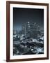 California, Los Angeles, Skyline of Downtown Los Angeles, USA-Michele Falzone-Framed Photographic Print