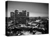 California, Los Angeles, Skyline of Downtown Los Angeles, USA-Michele Falzone-Stretched Canvas