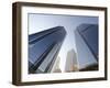 California, Los Angeles, Skyscrapers in Downtown Los Angeles, USA-Michele Falzone-Framed Photographic Print