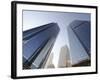California, Los Angeles, Skyscrapers in Downtown Los Angeles, USA-Michele Falzone-Framed Photographic Print