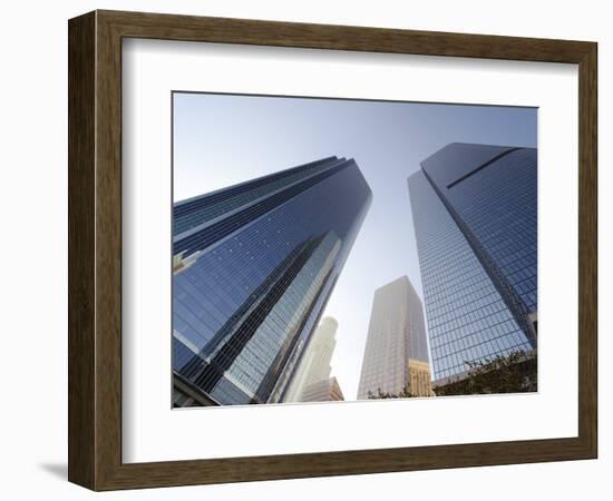 California, Los Angeles, Skyscrapers in Downtown Los Angeles, USA-Michele Falzone-Framed Photographic Print