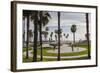 California, Los Angeles, Venice, Beachfront Park-Walter Bibikow-Framed Photographic Print