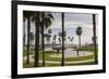 California, Los Angeles, Venice, Beachfront Park-Walter Bibikow-Framed Photographic Print