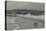 California, Los Angeles, Venice, Elevated Beach View from Venice Pier-Walter Bibikow-Stretched Canvas