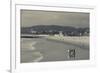 California, Los Angeles, Venice, Elevated Beach View from Venice Pier-Walter Bibikow-Framed Photographic Print