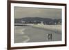 California, Los Angeles, Venice, Elevated Beach View from Venice Pier-Walter Bibikow-Framed Photographic Print