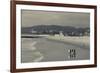 California, Los Angeles, Venice, Elevated Beach View from Venice Pier-Walter Bibikow-Framed Photographic Print