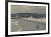 California, Los Angeles, Venice, Elevated Beach View from Venice Pier-Walter Bibikow-Framed Photographic Print