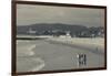 California, Los Angeles, Venice, Elevated Beach View from Venice Pier-Walter Bibikow-Framed Photographic Print