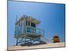 California, Los Angeles, Venice, Venice Beach, Lifeguard Station and Vehicle, USA-Alan Copson-Mounted Photographic Print