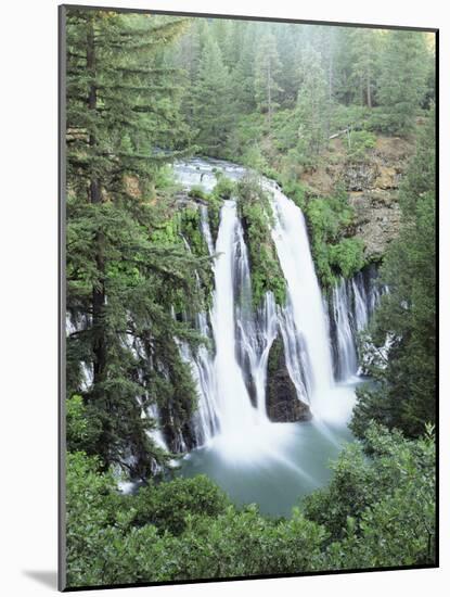 California, Mcarthur Burney Falls Memorial State Park, Burney Falls-Christopher Talbot Frank-Mounted Photographic Print