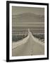 California, Mojave Desert, Amboy Road, USA-Walter Bibikow-Framed Photographic Print