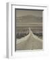 California, Mojave Desert, Amboy Road, USA-Walter Bibikow-Framed Photographic Print