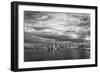 California, Mono Lake. Black and White of Tufa Towers-Jaynes Gallery-Framed Photographic Print