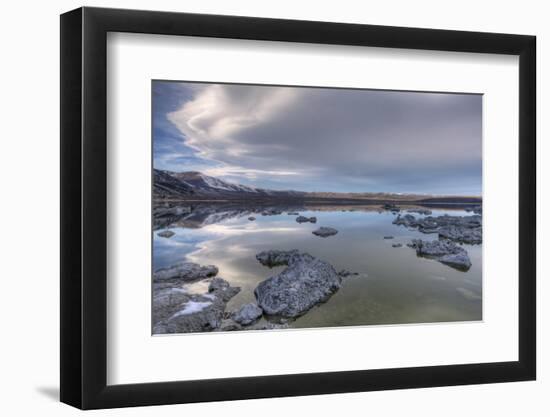 California, Mono Lake. Tufa Formations in Lake-Jaynes Gallery-Framed Photographic Print