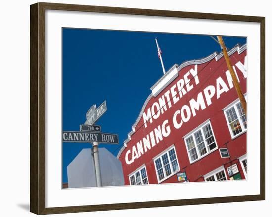 California, Monterey, Cannery Row, USA-Alan Copson-Framed Photographic Print